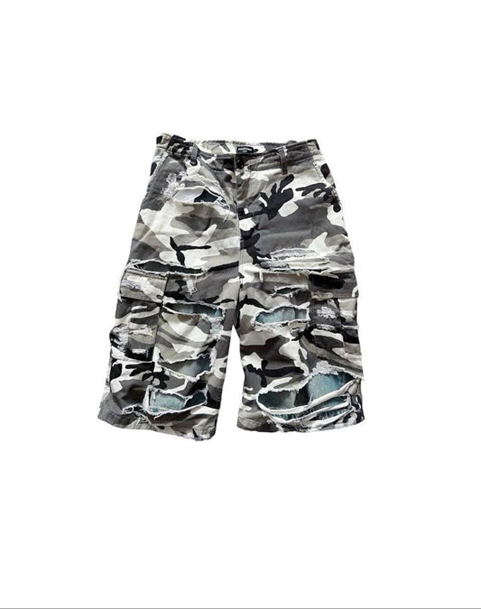 Balenciaga Camo Cargo Shorts