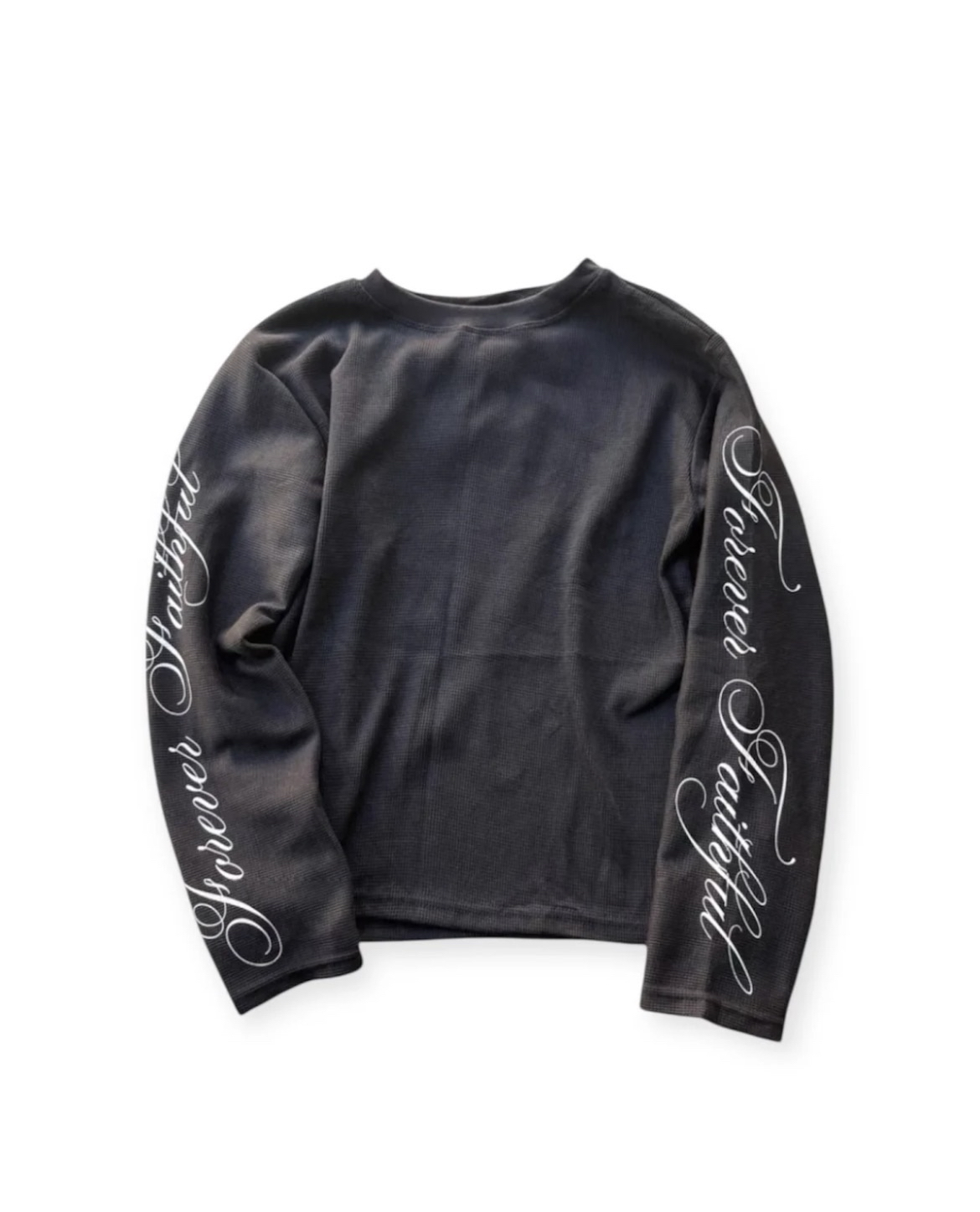 Thermal cursive longsleeve