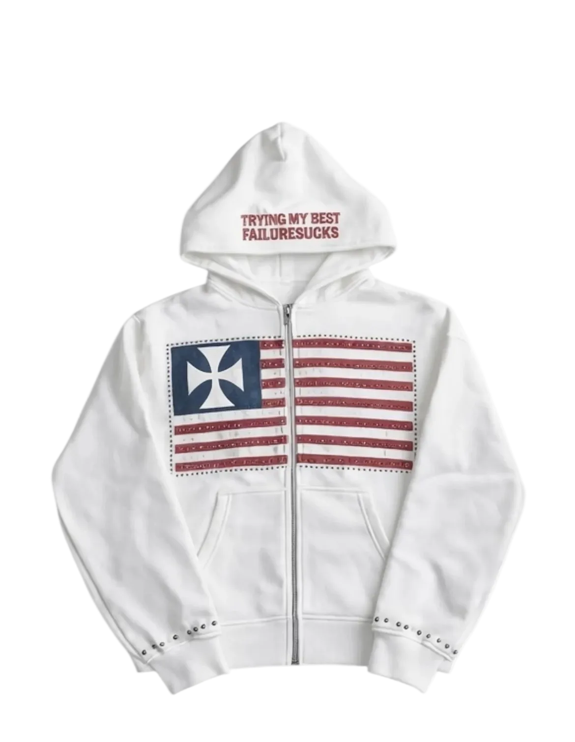Failure sucks Zip-Up hoodie