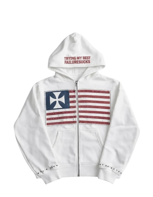 Failure sucks Zip-Up hoodie